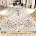 China factory marble medallion waterjet tile floor inlay medallions